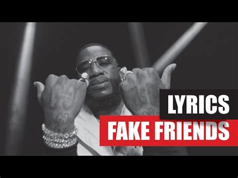 gucci mane fake friends lyrics|gucci mane lyrics.